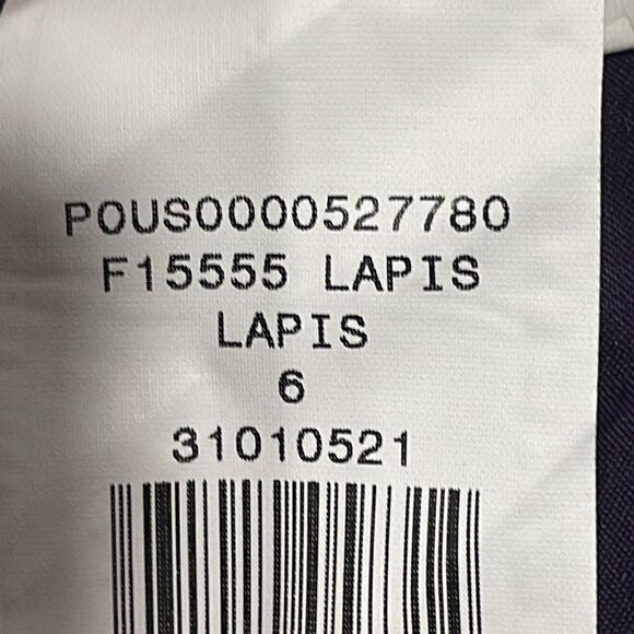 NWOT David’s Bridal Lapis Strapless Bridesmaid Dress. Size 6. - Picture 11 of 13